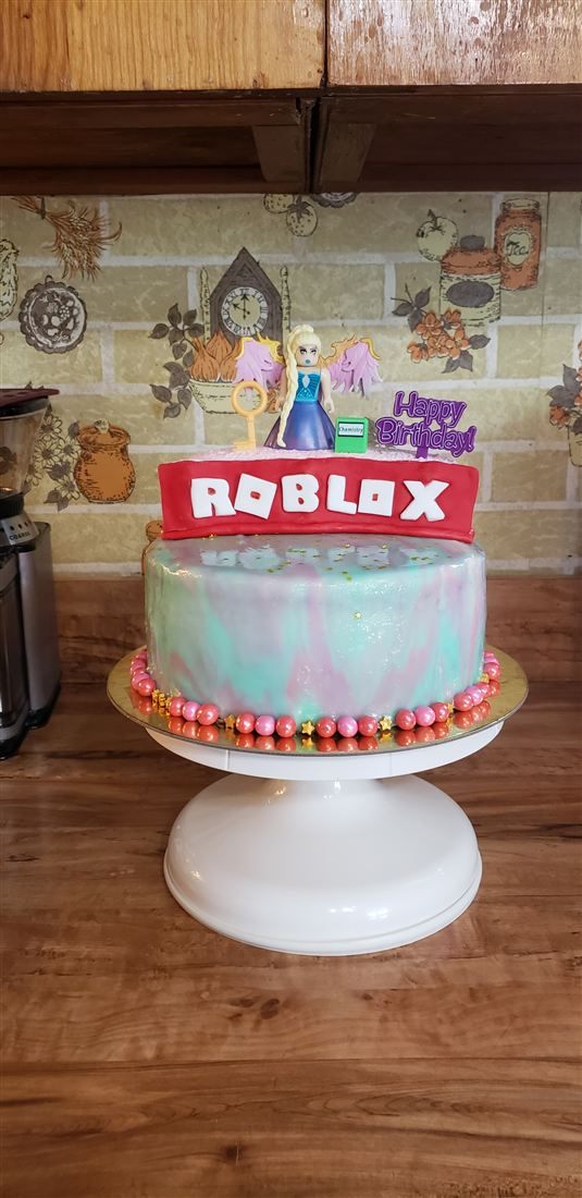 Custom character cake
